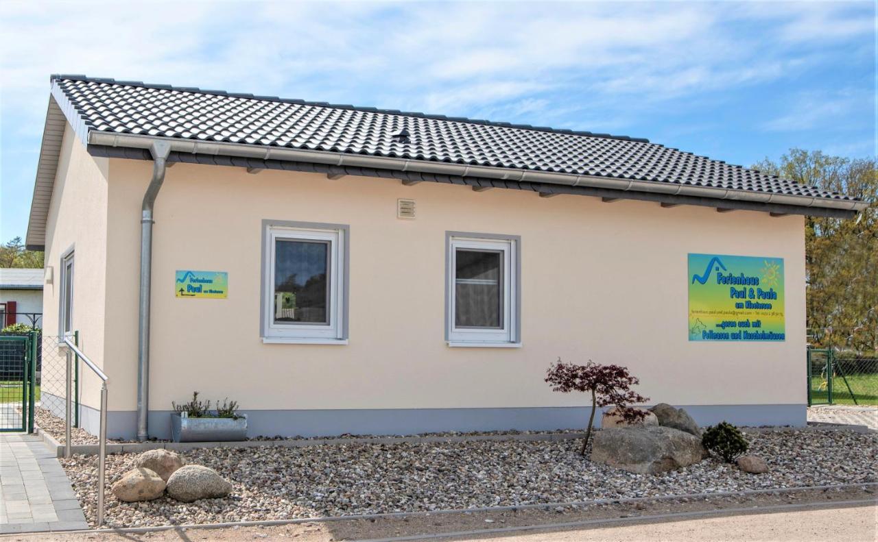 Ferienhaus Paul Am Klostersee, Urlaub Mit Hund Dargun Exterior foto